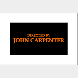 Directed By John Carpenter Halloween Horror Movies Posters and Art